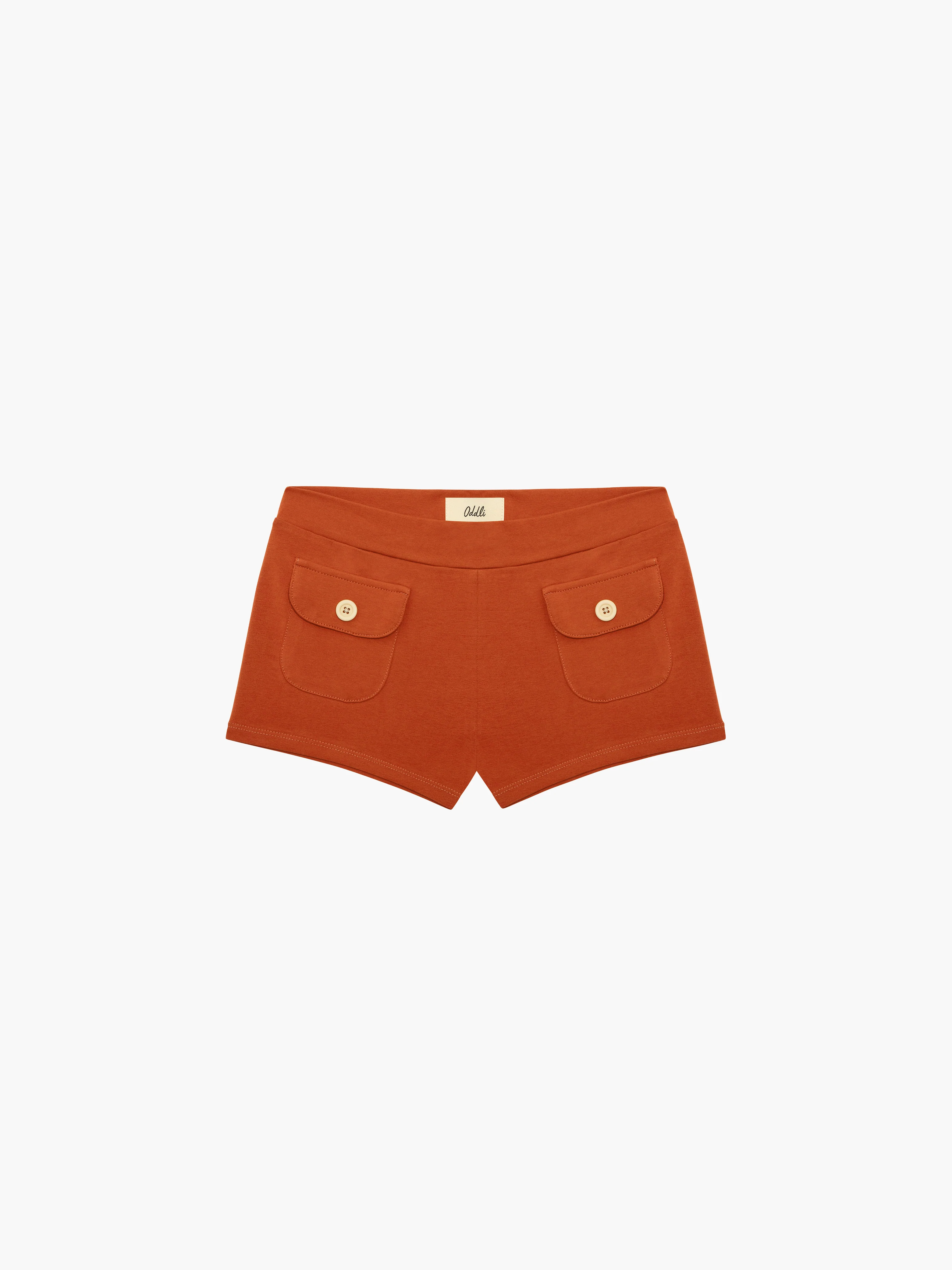 Button Mini Shorts - Image 13