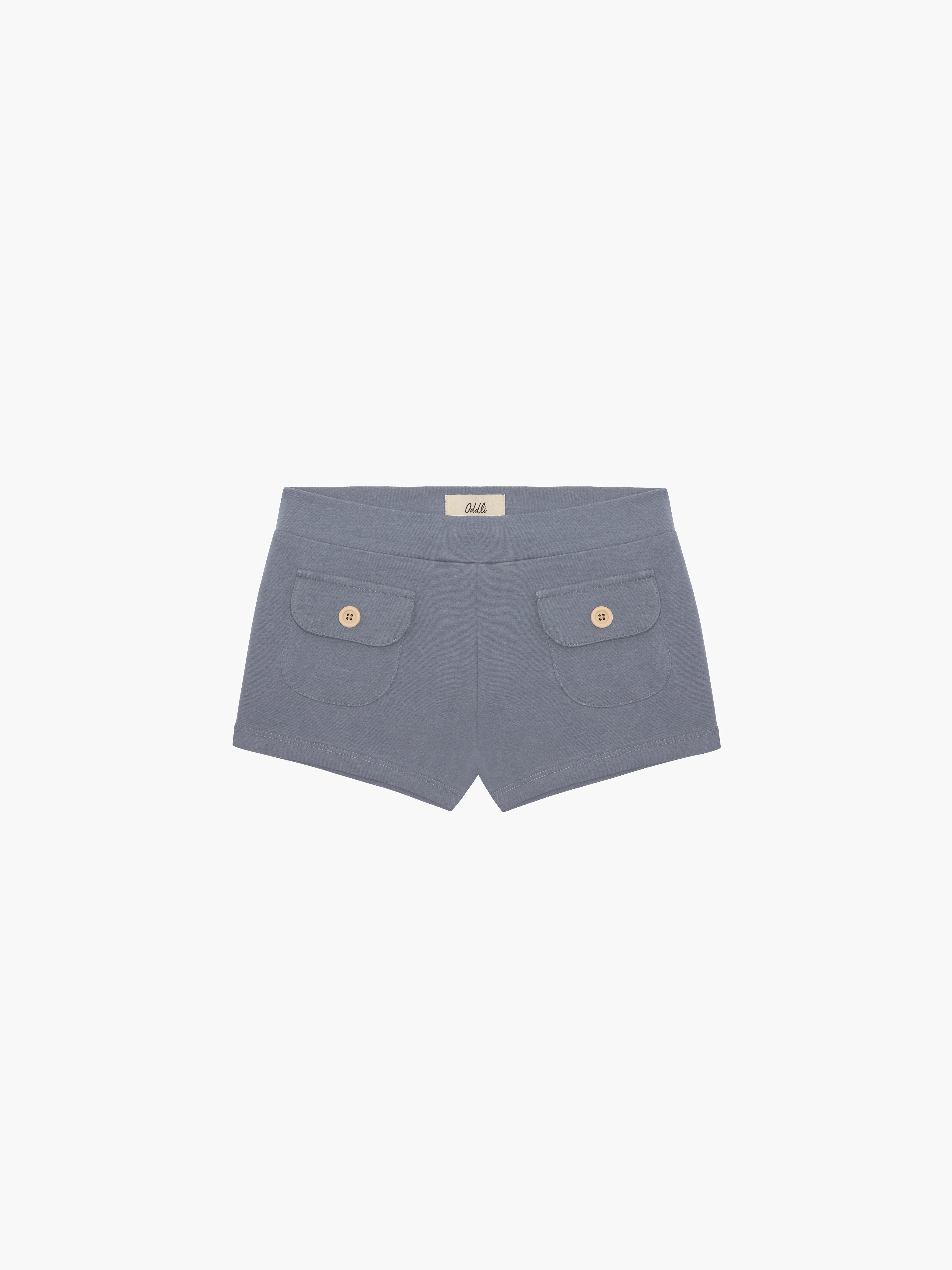 Button Mini Shorts - Image 23