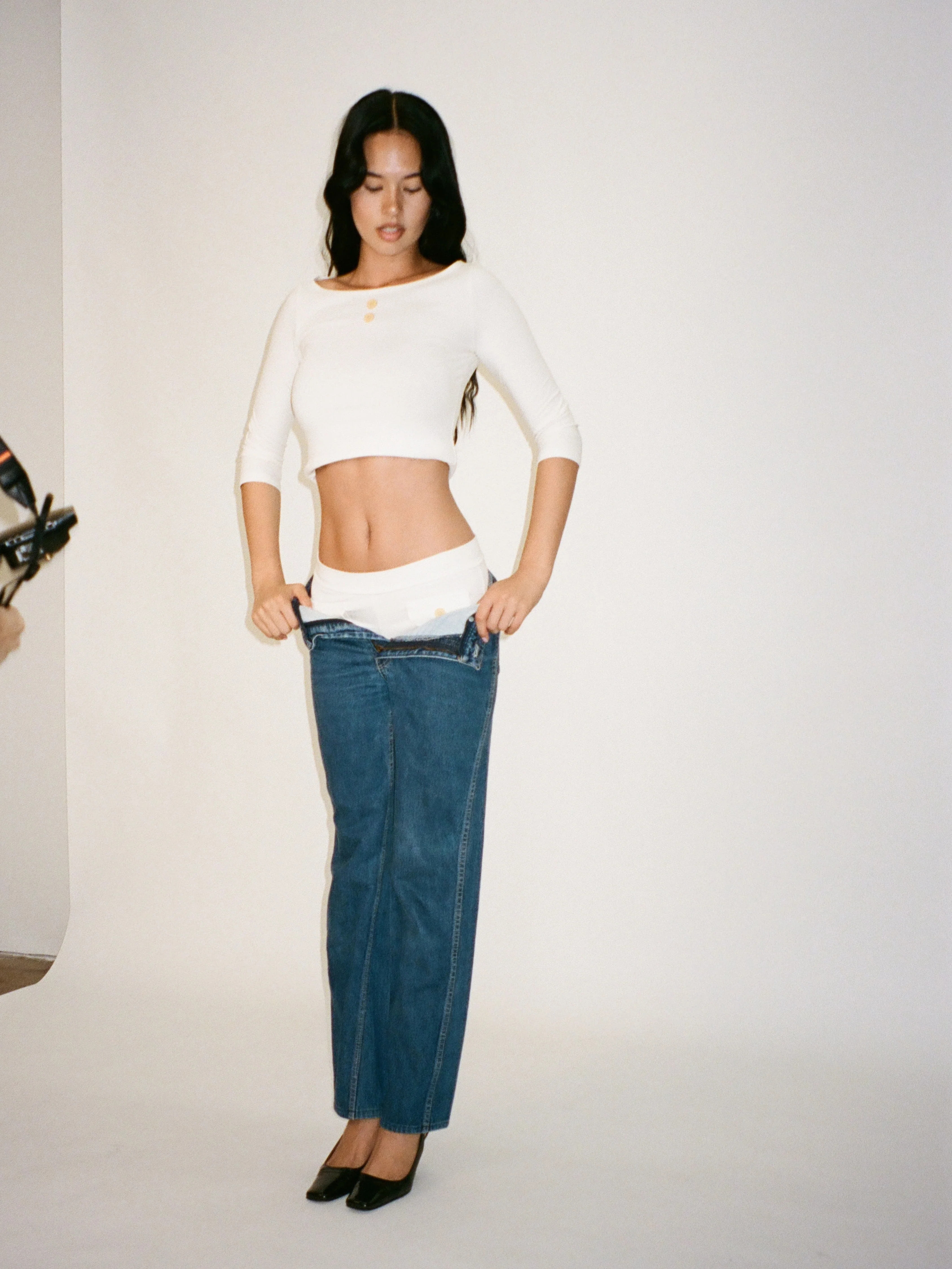 Button Mini Shorts - Image 33