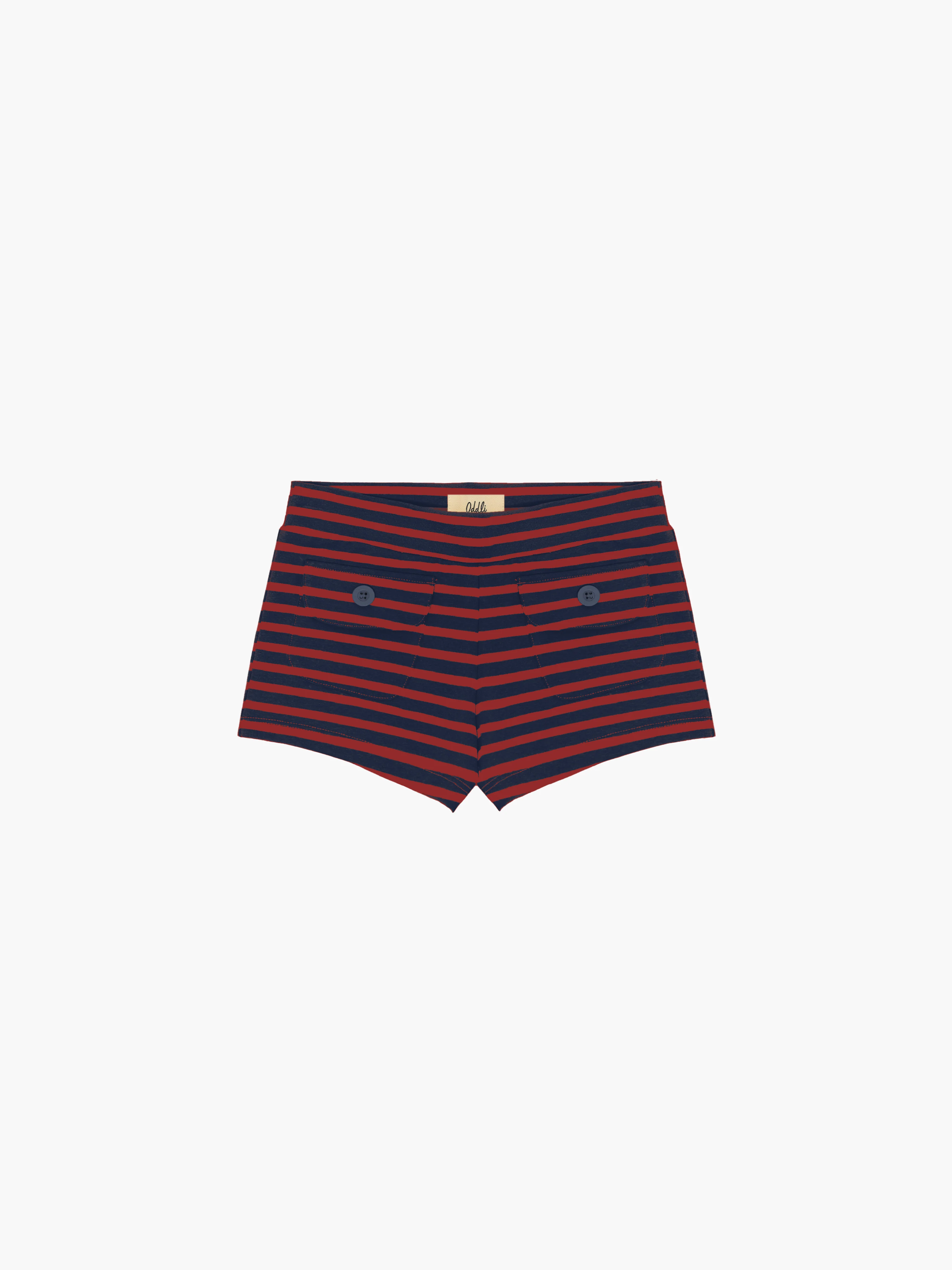 Button Mini Shorts - Image 35