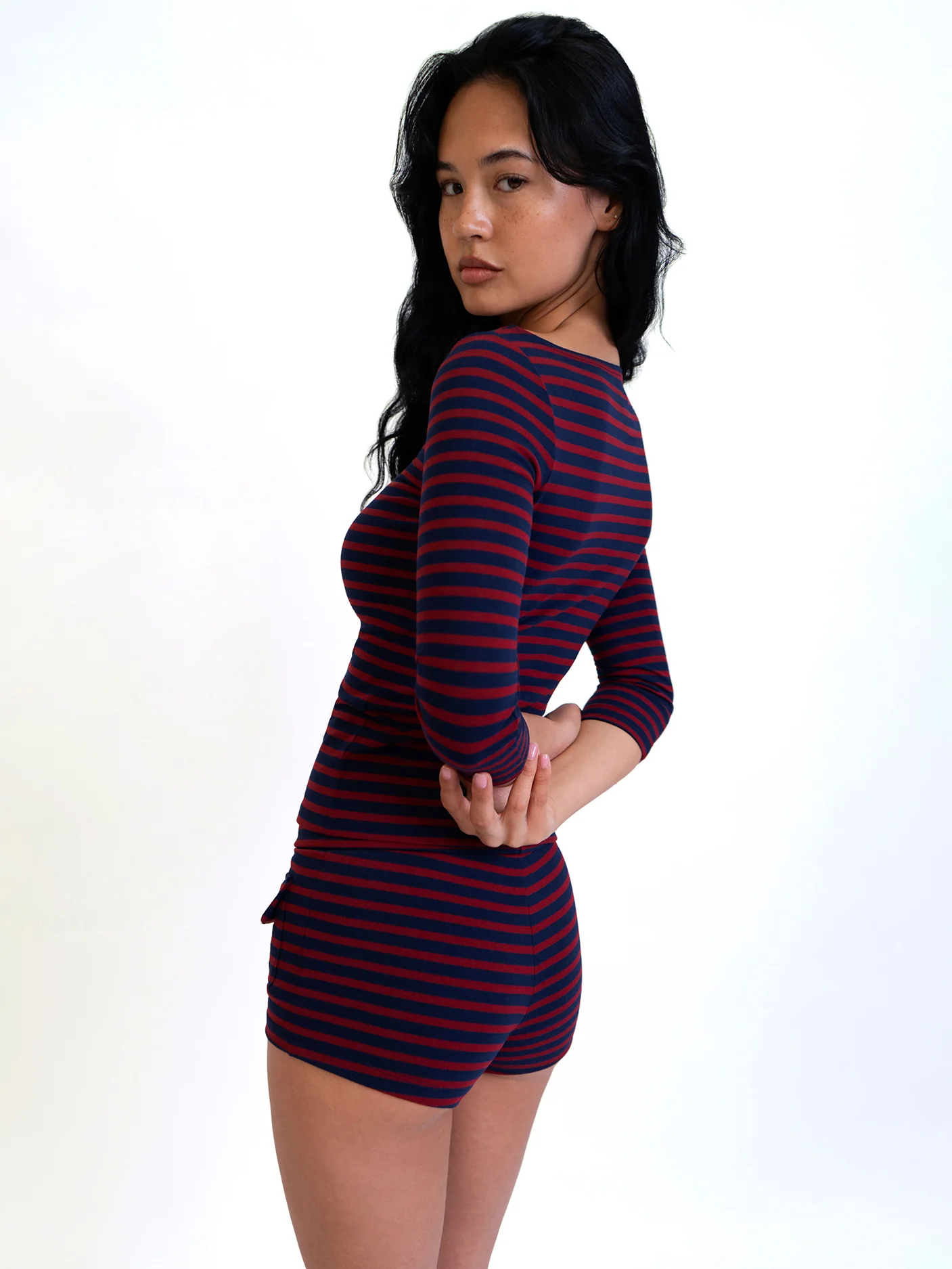 Button Mini Shorts - Image 38