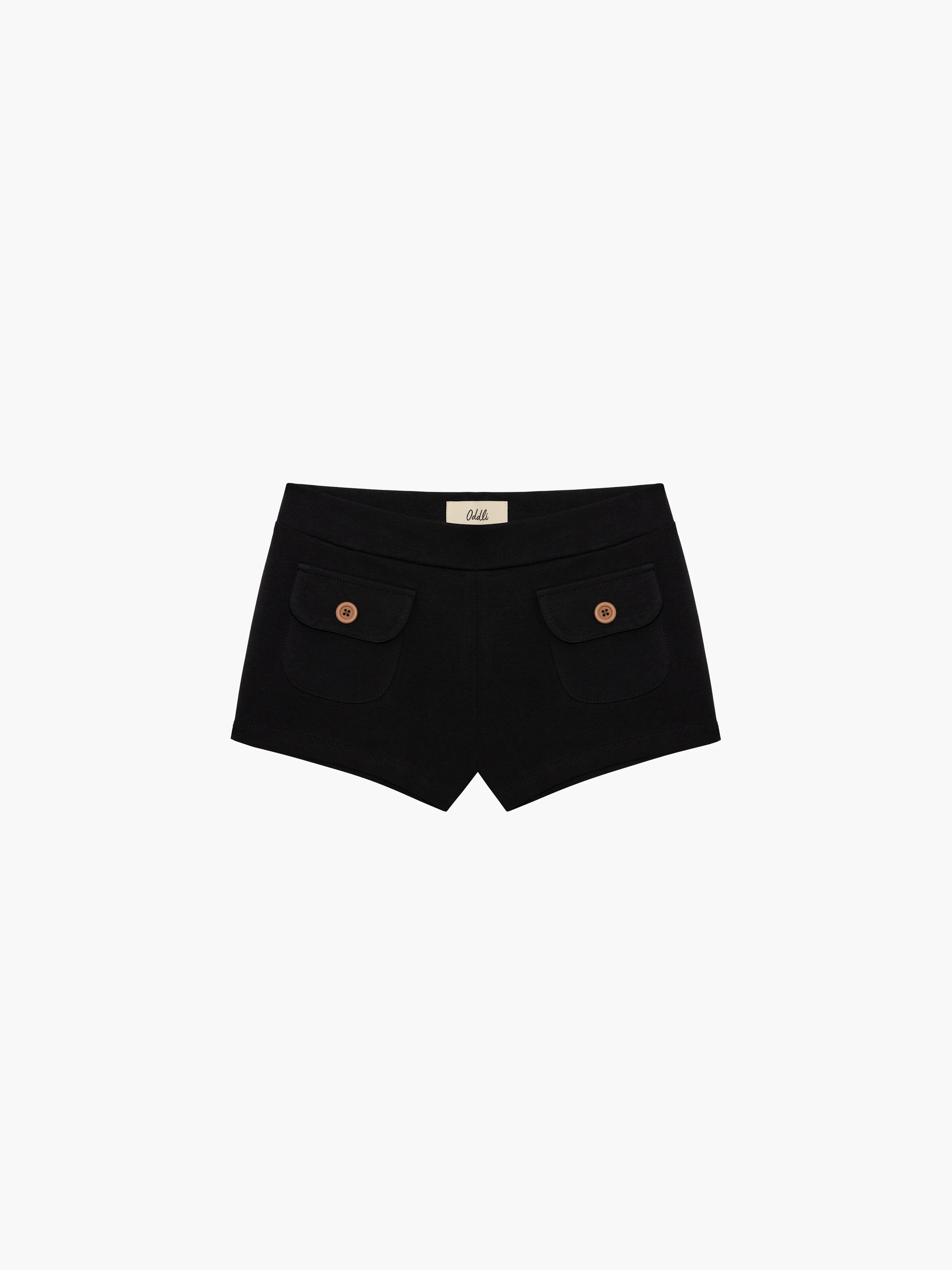 Button Mini Shorts - Image 5