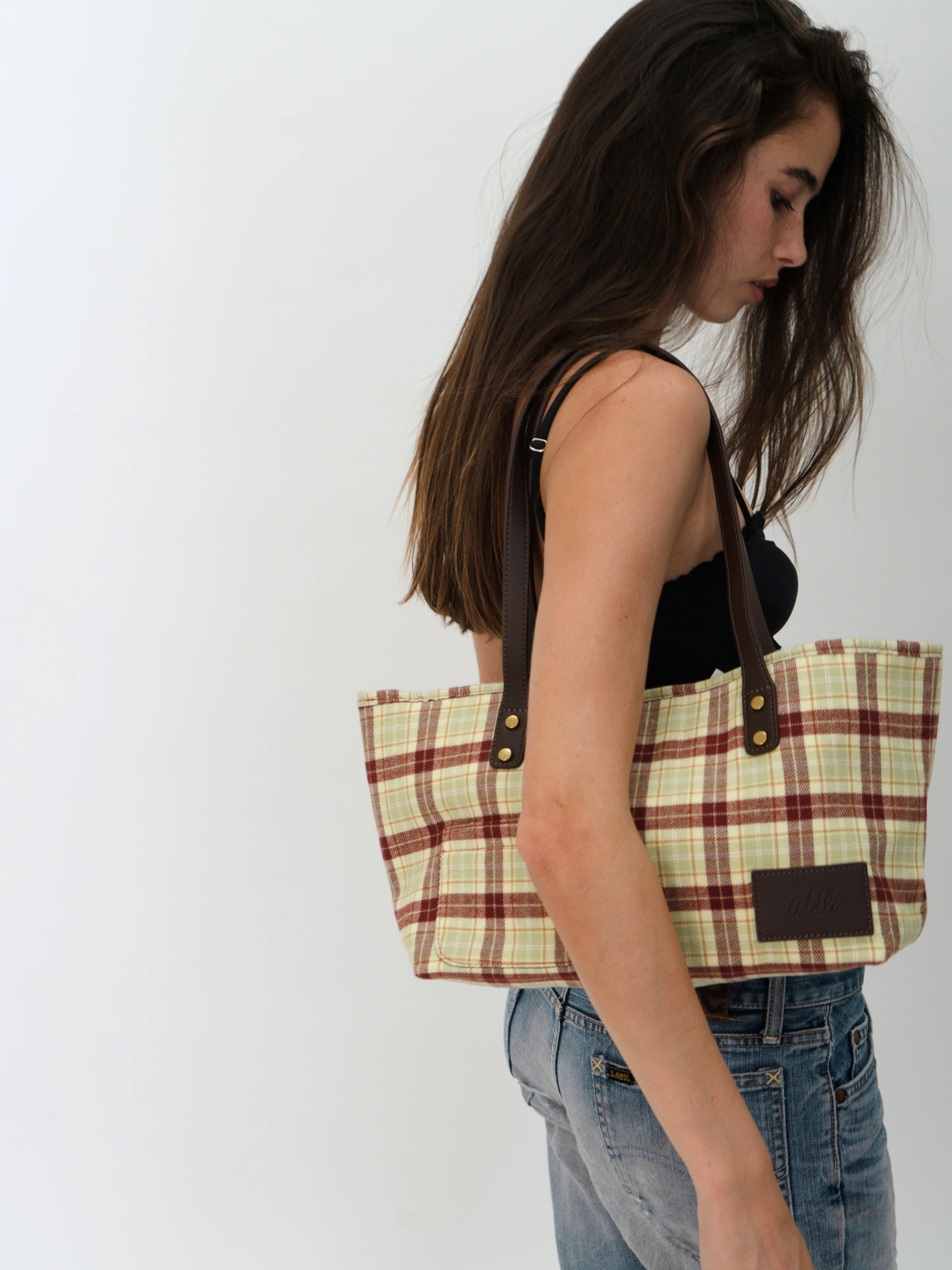 Mini Plaid Bag - Image 16