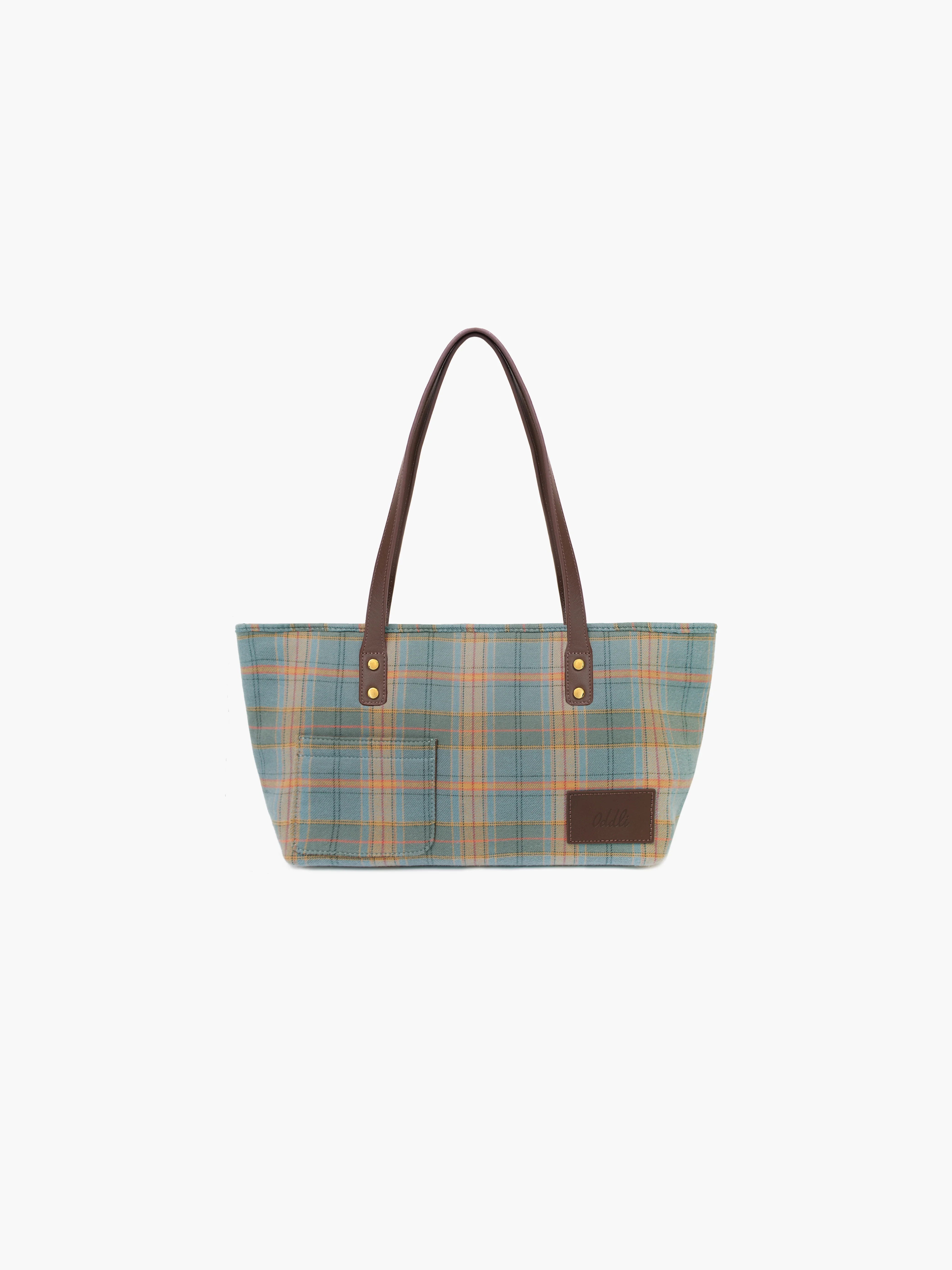 Mini Plaid Bag - Image 9