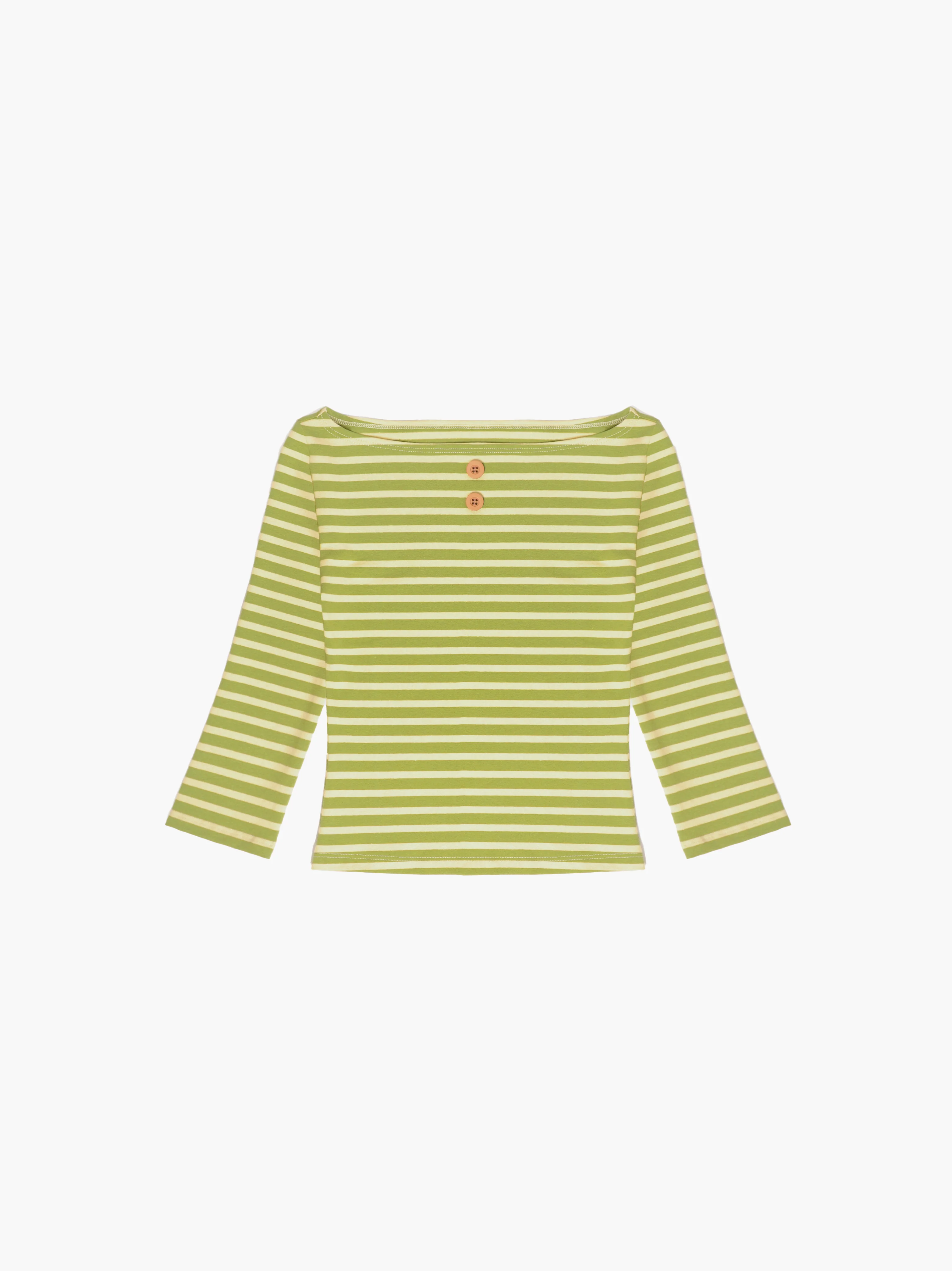 3/4 Sleeve Boat Neck Top - Image 25