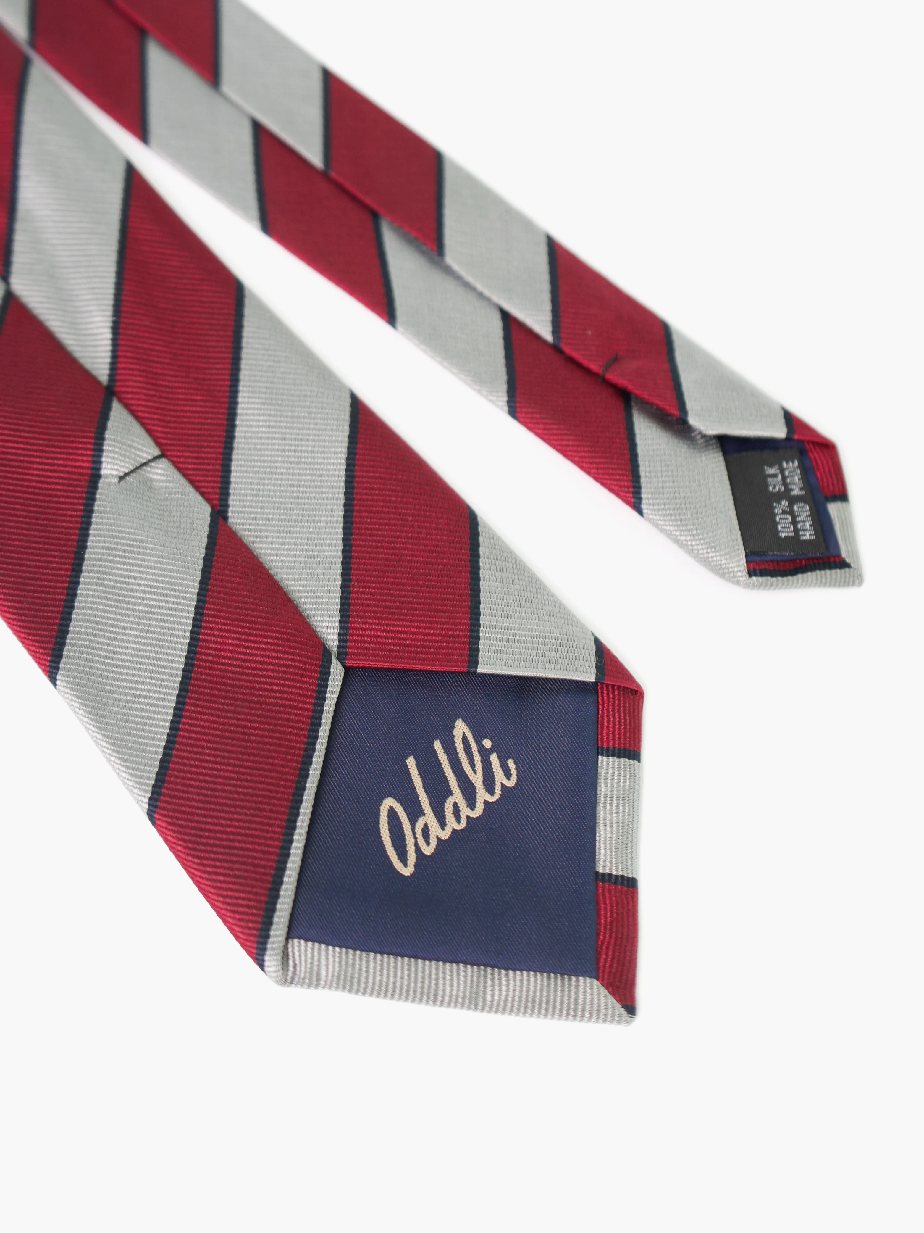 Striped Silk Tie - Image 4